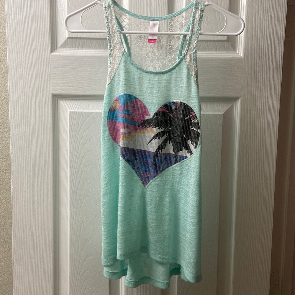 Teal Tank-top